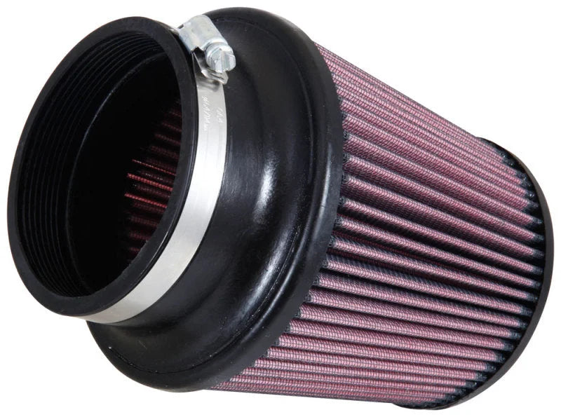K&N Universal Air Filter (4in. Flange / 6in. Base OD / 4-5/8in. Top OD / 6in. Height) - Side View