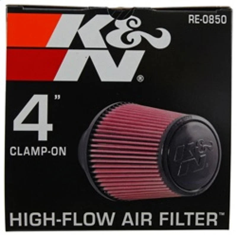 K&N Universal Air Filter (4in. Flange / 6in. Base OD / 4-5/8in. Top OD / 6in. Height) - Additional View 5