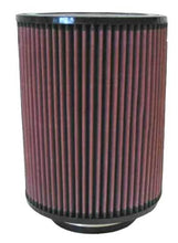 Load image into Gallery viewer, K&amp;N Universal Air Filter 4in Flange ID 7in OD 9in Height - Side View