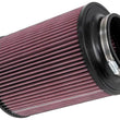 Load image into Gallery viewer, K&amp;N Universal Air Filter 4in Flange ID 7in OD 9in Height - Back View