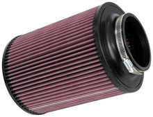 Load image into Gallery viewer, K&amp;N Universal Air Filter 4in Flange ID 7in OD 9in Height - Back View