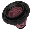 Load image into Gallery viewer, K&amp;N Universal Air Filter 5In FLG 8-1/2In B - 5in T - 9-1/2in H GEN 3 - Side View