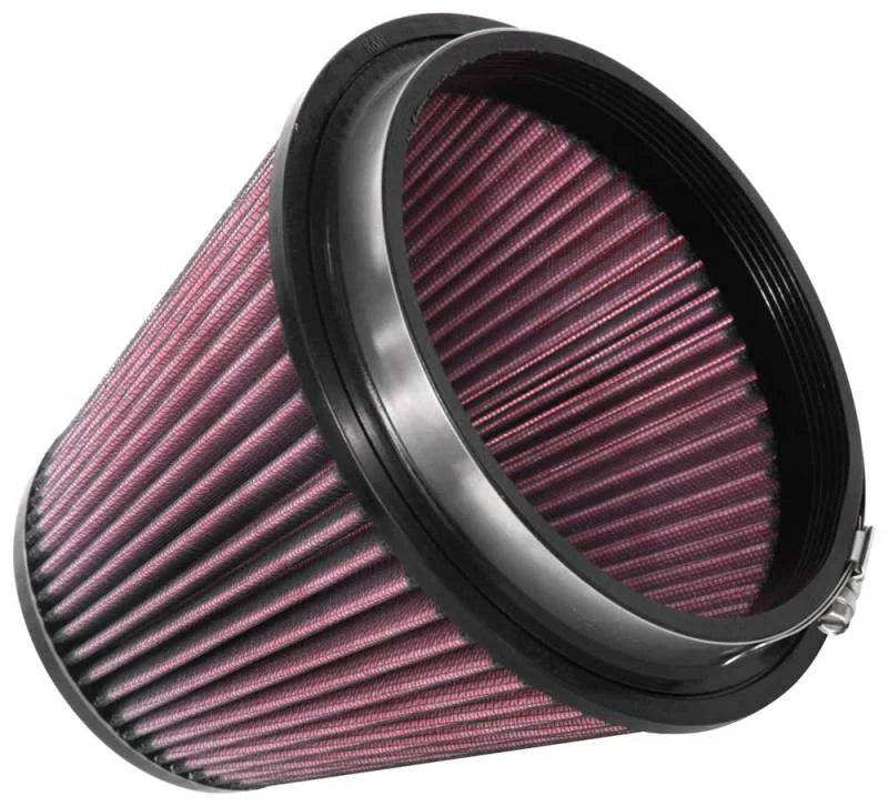 K&N Universal Air Filter 6in Flange / 7-1/2in Base / 4-1/2in Top / 6-1/2in Height - Side View