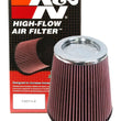 Load image into Gallery viewer, K&amp;N Universal Air Filter 6in Flange ID x 7.5in Base / 5in OD Top x 8in H - Detail View