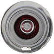 Load image into Gallery viewer, K&amp;N Universal Air Filter Chrome Round Tapered Red - 4in Flange ID x 1.125in Flange Length x 5.5in H - Back View