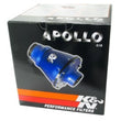 Load image into Gallery viewer, K&amp;N Universal Apollo Black Cold Air Intake - 70mm OD FLG PP - Additional View 6