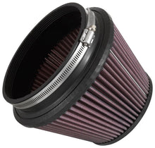 Load image into Gallery viewer, K&amp;N Universal Carbon Fiber Filter 6in Flange / 7-1/2in OD-B / 5-1/8in OD-T / 5in H - Back View
