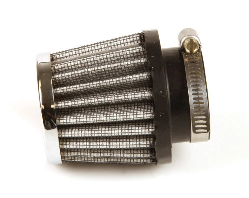 K&N Universal Chrome Filter 1 3/8 inch FLG / 2 1/2 inch Base / 2 inch Top / 2 1/4 inch Height - Additional View 7