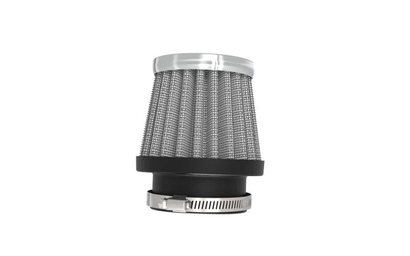 K&N Universal Chrome Filter 1 3/8 inch FLG / 2 1/2 inch Base / 2 inch Top / 2 1/4 inch Height - Additional View 8