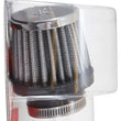 Load image into Gallery viewer, K&amp;N Universal Chrome Filter 1 3/8 inch FLG / 2 1/2 inch Base / 2 inch Top / 2 1/4 inch Height - Additional View 11