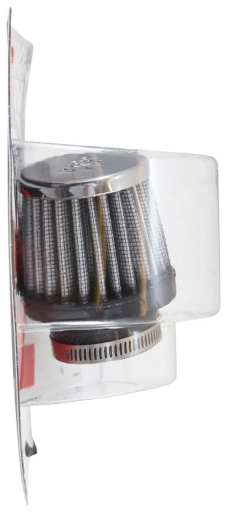 K&N Universal Chrome Filter 1 3/8 inch FLG / 2 1/2 inch Base / 2 inch Top / 2 1/4 inch Height - Additional View 11