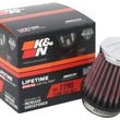 Load image into Gallery viewer, K&amp;N Universal Chrome Filter 1 9/16 inch FLG / 2 5/8 inch Bottom / 2 inch Top / 3 inch Height - Additional View 9