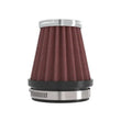 Load image into Gallery viewer, K&amp;N Universal Chrome Filter 2 1/8 inch FLG / 3 inch Bottom / 2 inch Top / 3 inch Height - Additional View 10