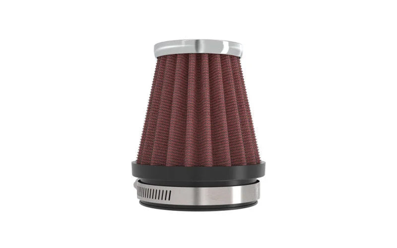 K&N Universal Chrome Filter 2 1/8 inch FLG / 3 inch Bottom / 2 inch Top / 3 inch Height - Additional View 10