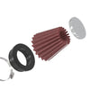 Load image into Gallery viewer, K&amp;N Universal Chrome Filter 2 1/8 inch FLG / 3 inch Bottom / 2 inch Top / 3 inch Height - Additional View 11