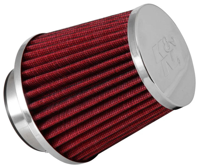 K&N Universal Chrome Filter 2 3/4in FLG / 4 1/2in Bottom / 4 1/2in Height - Main Product View