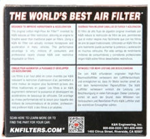 Load image into Gallery viewer, K&amp;N Universal Chrome Filter 2.063in Flange ID x 3.5in Base OD x 2in Top OD x 4in H - Additional View 5