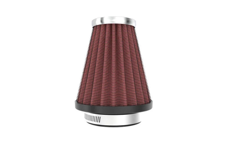 K&N Universal Chrome Filter 2.063in Flange ID x 3.5in Base OD x 2in Top OD x 4in H - Additional View 10