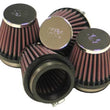 Load image into Gallery viewer, K&amp;N Universal Chrome Filter 2.125 in Flange ID / 3in Base OD / 2in Top OD / 2.75in H (4 per box)