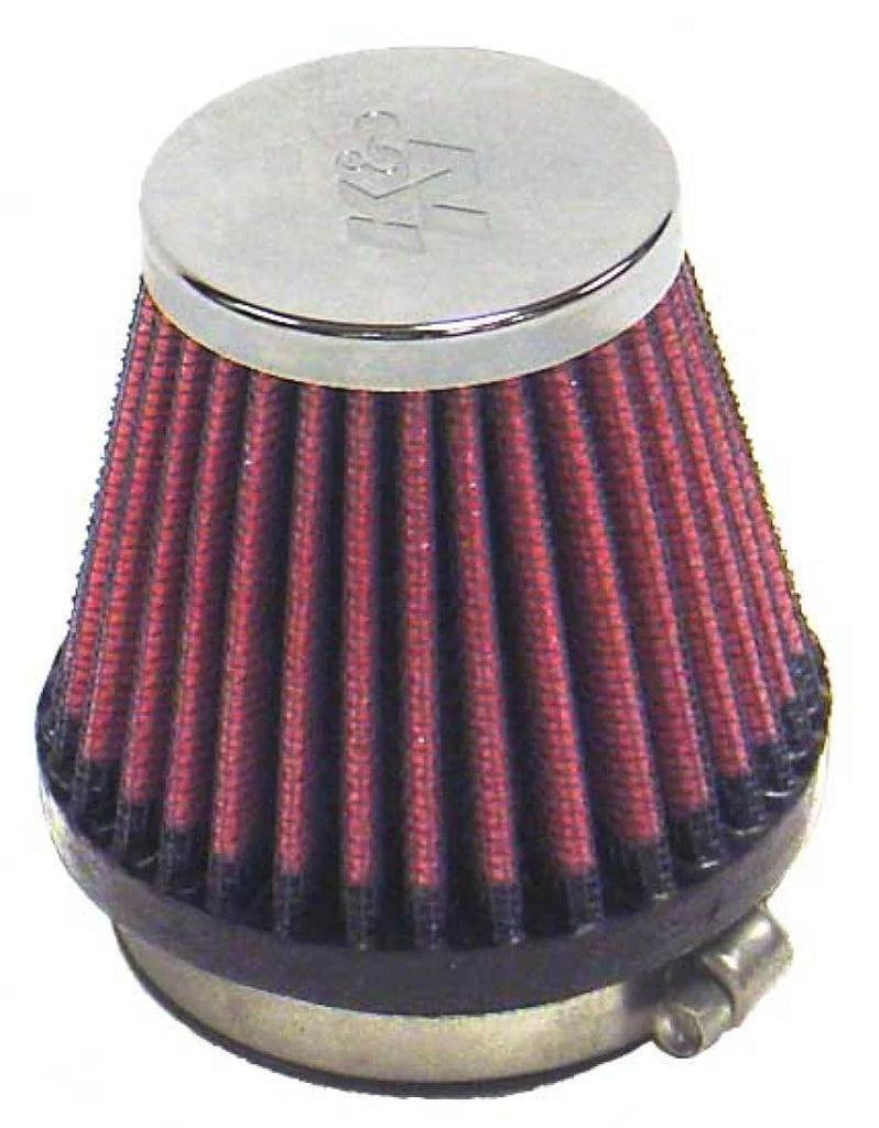 K&N Universal Chrome Filter 2.125 in Flange ID / 3in Base OD / 2in Top OD / 2.75in Height - Main Product View
