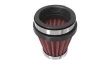 Load image into Gallery viewer, K&amp;N Universal Chrome Filter 2.125 in Flange ID / 3in Base OD / 2in Top OD / 2.75in Height - Side View