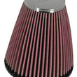 Load image into Gallery viewer, K&amp;N Universal Chrome Filter 2.25 Inch Flange / 3.5 Inch Base / 2 Inch Top / 4 Inch Height - Main Product View