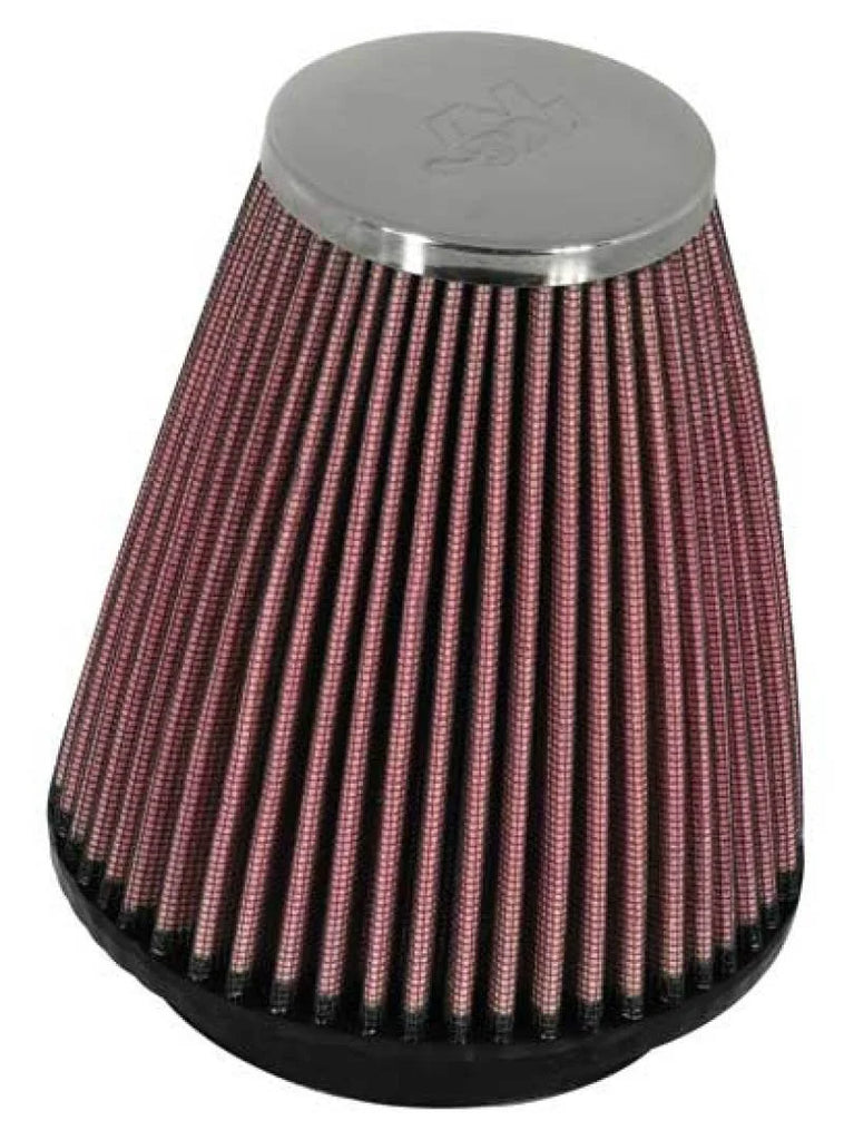 K&N Universal Chrome Filter 2.25 Inch Flange / 3.5 Inch Base / 2 Inch Top / 4 Inch Height - Main Product View