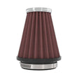 Load image into Gallery viewer, K&amp;N Universal Chrome Filter 2.25 Inch Flange / 3.5 Inch Base / 2 Inch Top / 4 Inch Height - Additional View 5