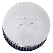 Load image into Gallery viewer, K&amp;N Universal Chrome Filter 2.438in Flange ID x 5.125in OD x 2in H - Main Product View