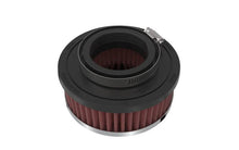 Load image into Gallery viewer, K&amp;N Universal Chrome Filter 2.438in Flange ID x 5.125in OD x 2in H - Side View