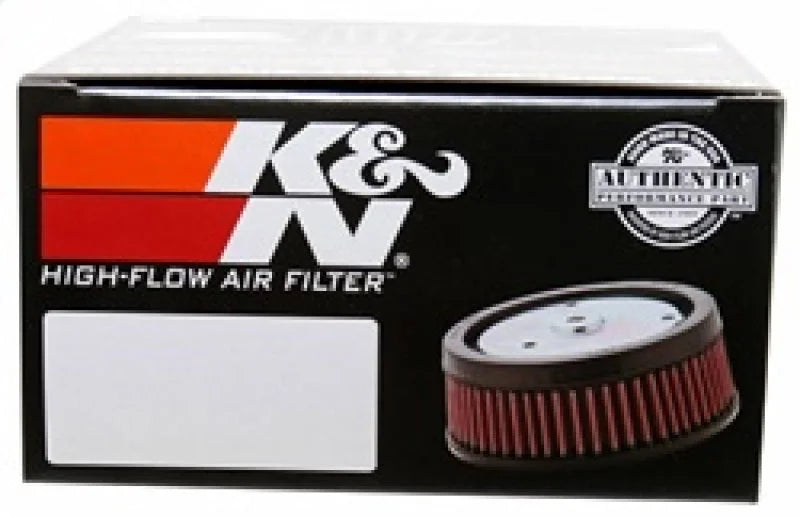 K&N Universal Chrome Filter 2.438in Flange ID x 5.125in OD x 2in H - Back View