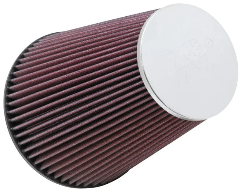 K&N Universal Chrome Filter 6 inch FLG / 7.5 inch Base / 4.5 inch Top / 9 inch Height - Main Product View