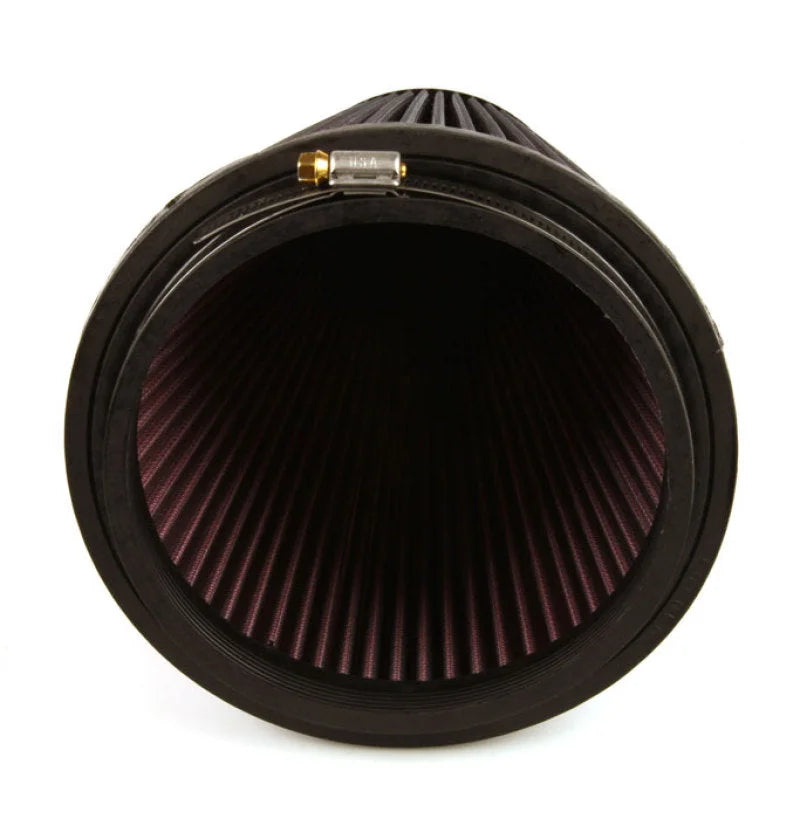 K&N Universal Chrome Filter 6 inch FLG / 7.5 inch Base / 4.5 inch Top / 9 inch Height - Installation View