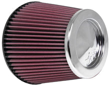 Load image into Gallery viewer, K&amp;N Universal Chrome Filter 6in Flange ID x 7.5in Base OD x 5in Top OD x 6in H - Main Product View