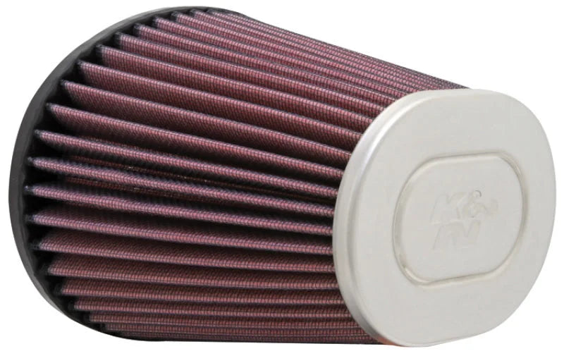 K&N Universal Chrome Filter GM TPI Custom - Oval Flange - Side View