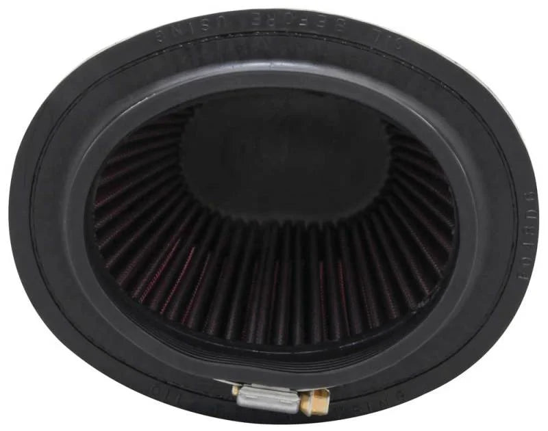 K&N Universal Chrome Filter GM TPI Custom - Oval Flange - Back View