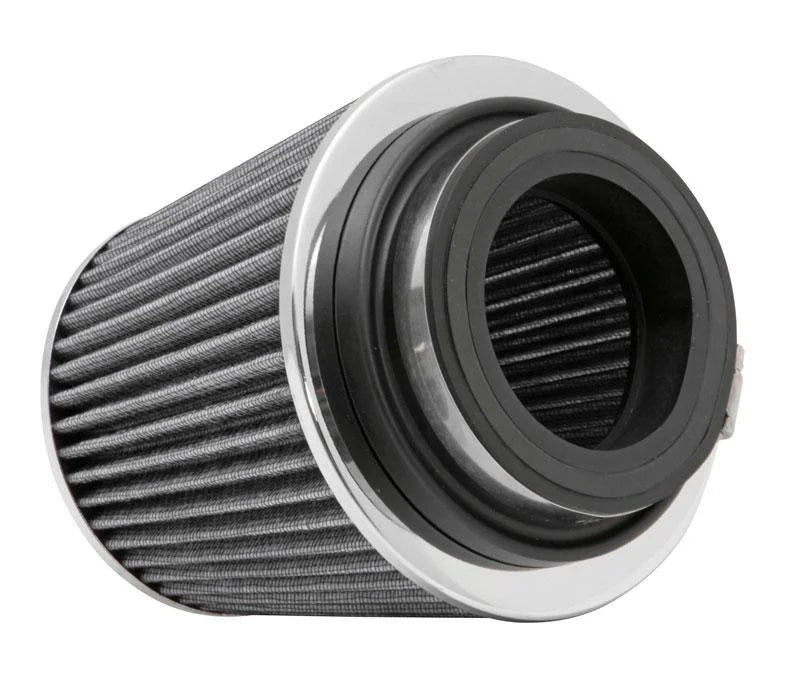 K&N Universal Chrome Filter Multi Lingual - Side View