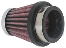 Load image into Gallery viewer, K&amp;N Universal Clamp-On Air Filter 1 7/8 in FLG / 3in B / 2in T / 3in H - Side View
