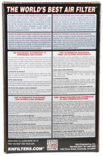 Load image into Gallery viewer, K&amp;N Universal Clamp-On Air Filter - 2 1/4in 10 DEG FLG 3 1/2in OD 6in H - Additional View 6