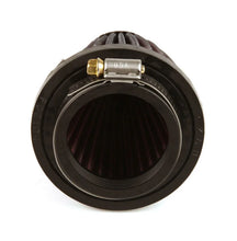 Load image into Gallery viewer, K&amp;N Universal Clamp-On Air Filter 2-1/8in Flange 3-1/2in Base 2in Top 4in Height - Back View