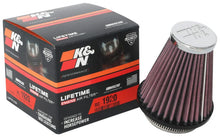 Load image into Gallery viewer, K&amp;N Universal Clamp-On Air Filter 2-1/8in Flange 3-1/2in Base 2in Top 4in Height - Additional View 8