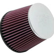 Load image into Gallery viewer, K&amp;N Universal Clamp-On Air Filter 2-3/4in FLG / 5-7/8in B / 4-1/2in T / 5in H - Main Product View