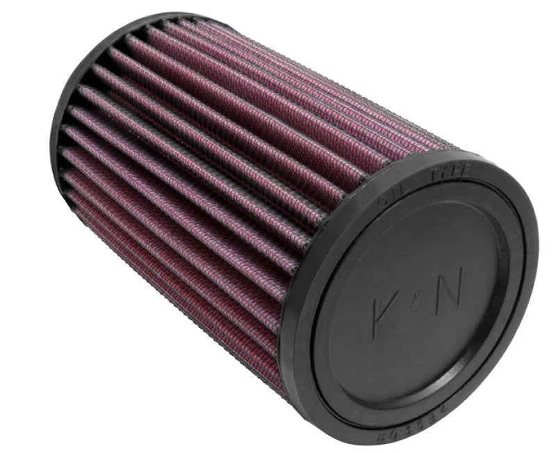 K&N Universal Clamp-On Air Filter 2-7/16in FLG / 3-1/2in OD / 6in H - Back View