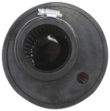 Load image into Gallery viewer, K&amp;N Universal Clamp-On Air Filter 2.375in Flg ID x 5.21875in B OD x 3.5in T OD x 3.75in H - Back View