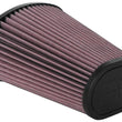 Load image into Gallery viewer, K&amp;N Universal Clamp-On Air Filter 2.844x4.813in Flg ID x 6.5x4.75in B OD x 4.5x3.25in T OD x 7.5in H - Main Product View