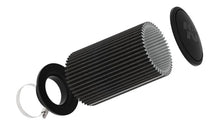 Load image into Gallery viewer, K&amp;N Universal Clamp-On Air Filter 3-1/2in Flange ID 6in Base 5-1/4in Top 9in Height - Back View
