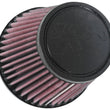 Load image into Gallery viewer, K&amp;N Universal Clamp-On Air Filter 3-1/8in FLG / 4-15/16in B / 3-1/2in T / 4-3/8in H - Main Product View