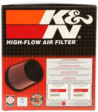 Load image into Gallery viewer, K&amp;N Universal Clamp-On Air Filter 3in FLG / 5in B / 4-1/2in T / 5in H - Additional View 9