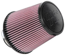 Load image into Gallery viewer, K&amp;N Universal Clamp-On Air Filter 3in FLG / 6in B / 4-1/2in T / 6in H - Main Product View