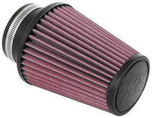 Load image into Gallery viewer, K&amp;N Universal Clamp-On Air Filter 3in Flange ID x 5in Base OD x 3.5in Top OD x 6in Height - Main Product View